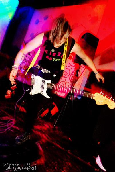 Performing in Video Nasties, 2007