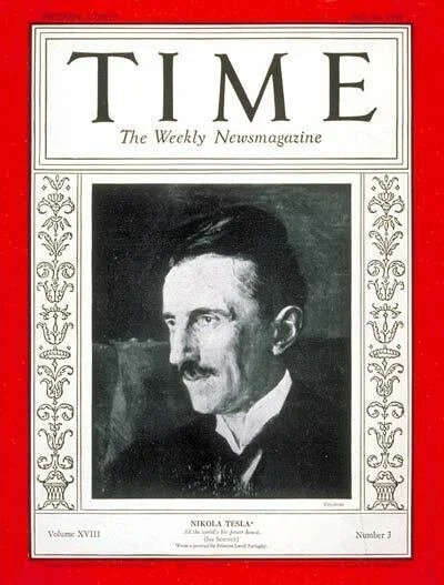 Nikola Tesla at 75
