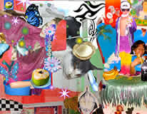 Kinky Tribal Disco Kitsch XXX MARIA JEONA ZOLETA Year: 2013 Media: giclee print on paper Edition: 100 Paper Size: 25.5x20.3 cm Print Size: 20.3x27.9 cm signed