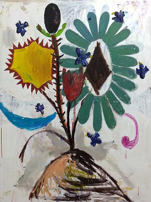Coitus Interuptus , 2013 oil on canvas, 123x91 cm
