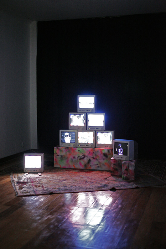 Video installation by TV Moore