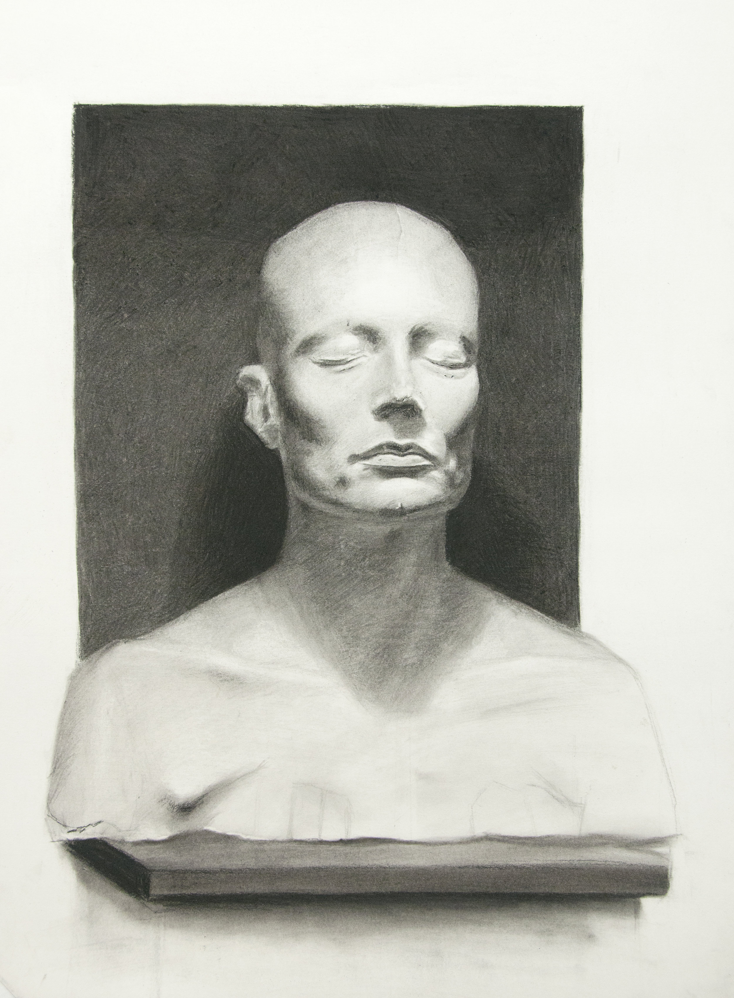  Charles Antolin, cast drawing student. 