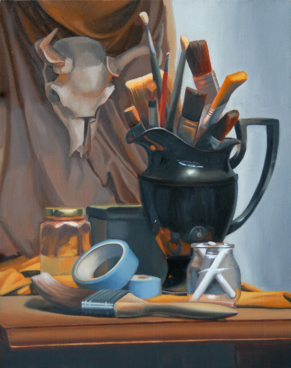 Liz Alvarez, Painting 2 student.