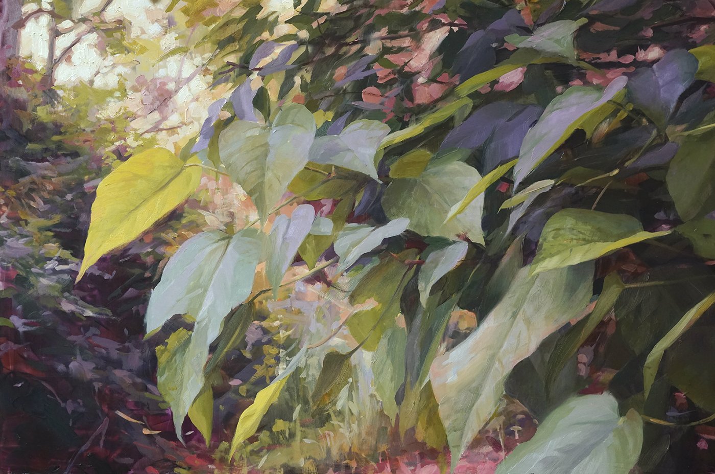 Oil on panel. 12 × 18 inches. 2020. Private Collection.