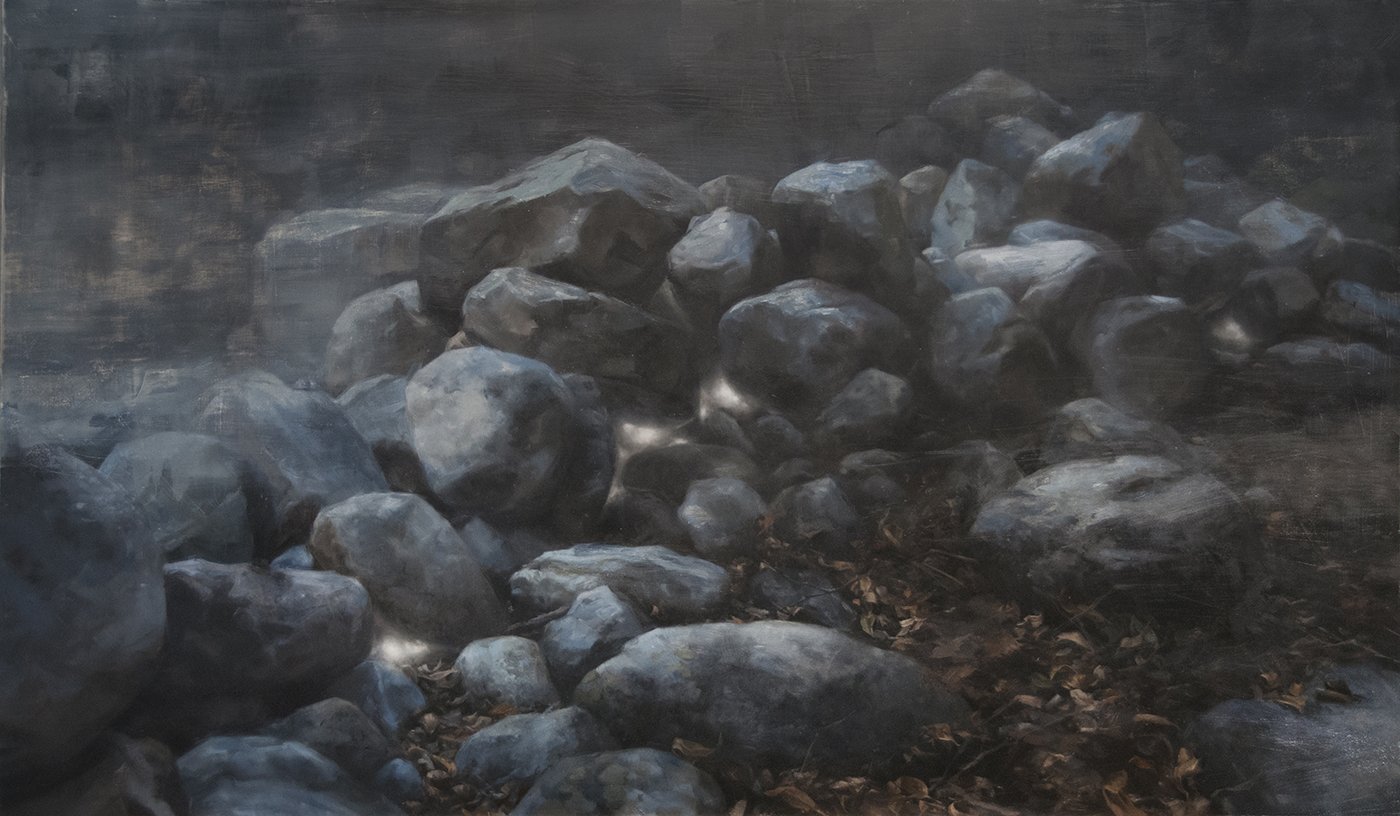 Otherworld | oil on panel | 23.5 × 39.5 inches | 2016 Available