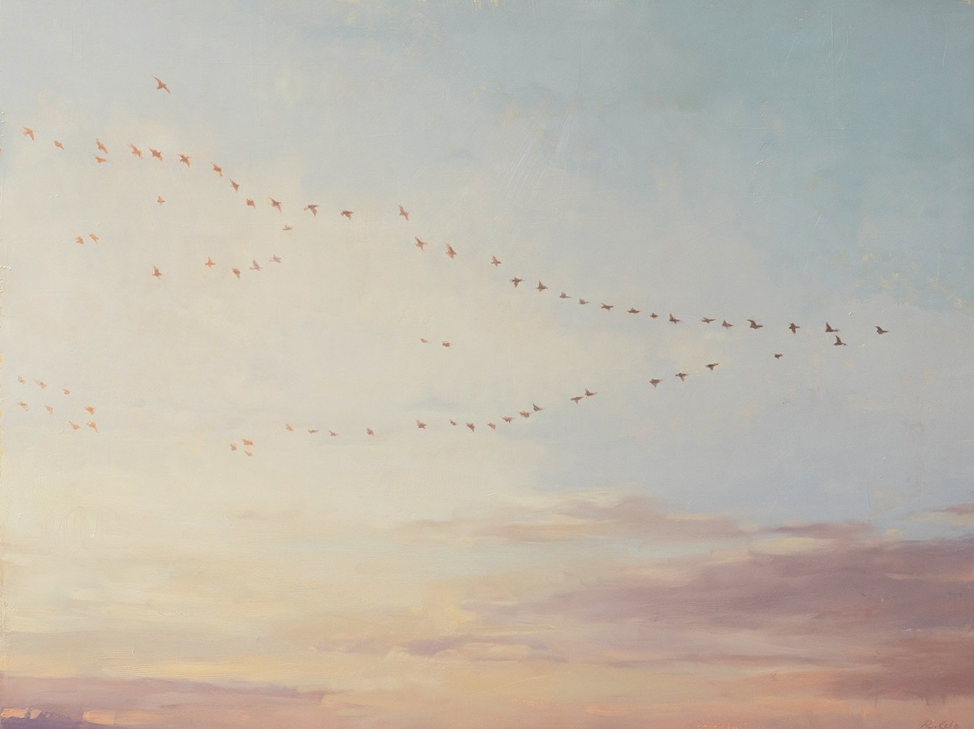 Sunwise . Oil on panel. 18 x 24 inches. 2022. Available
