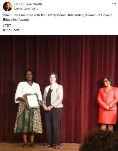 This was such an honor! Ever grateful for my experience with the UW Systems