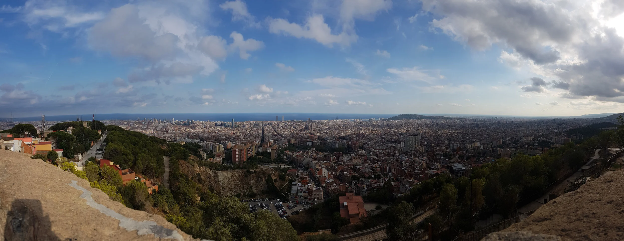 View from Turó de la Rovira