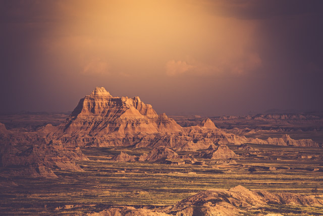 Lone Rock Formation. 1/50 sec @ f/11 ISO 100