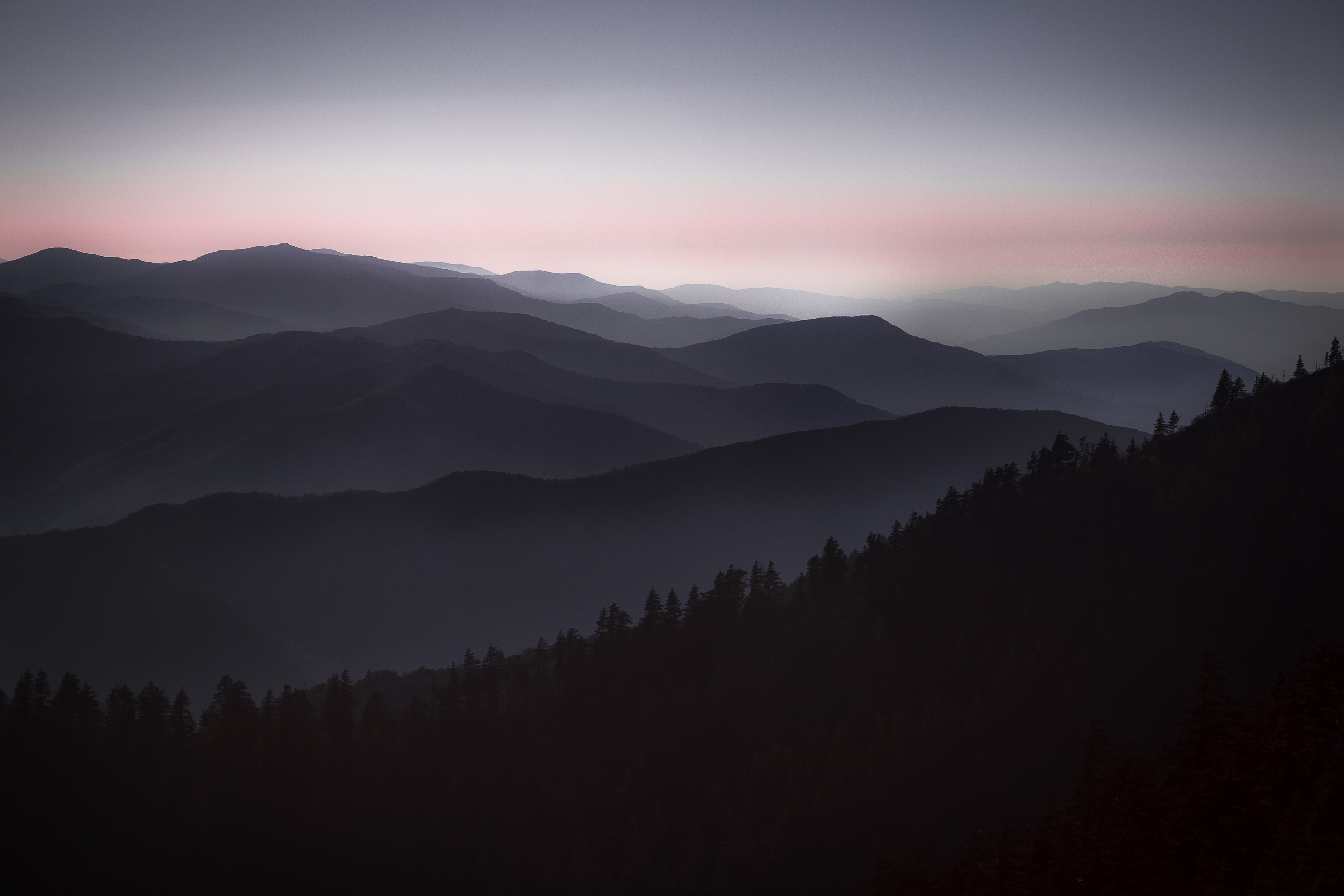 Mount LeConte Trail Overlook