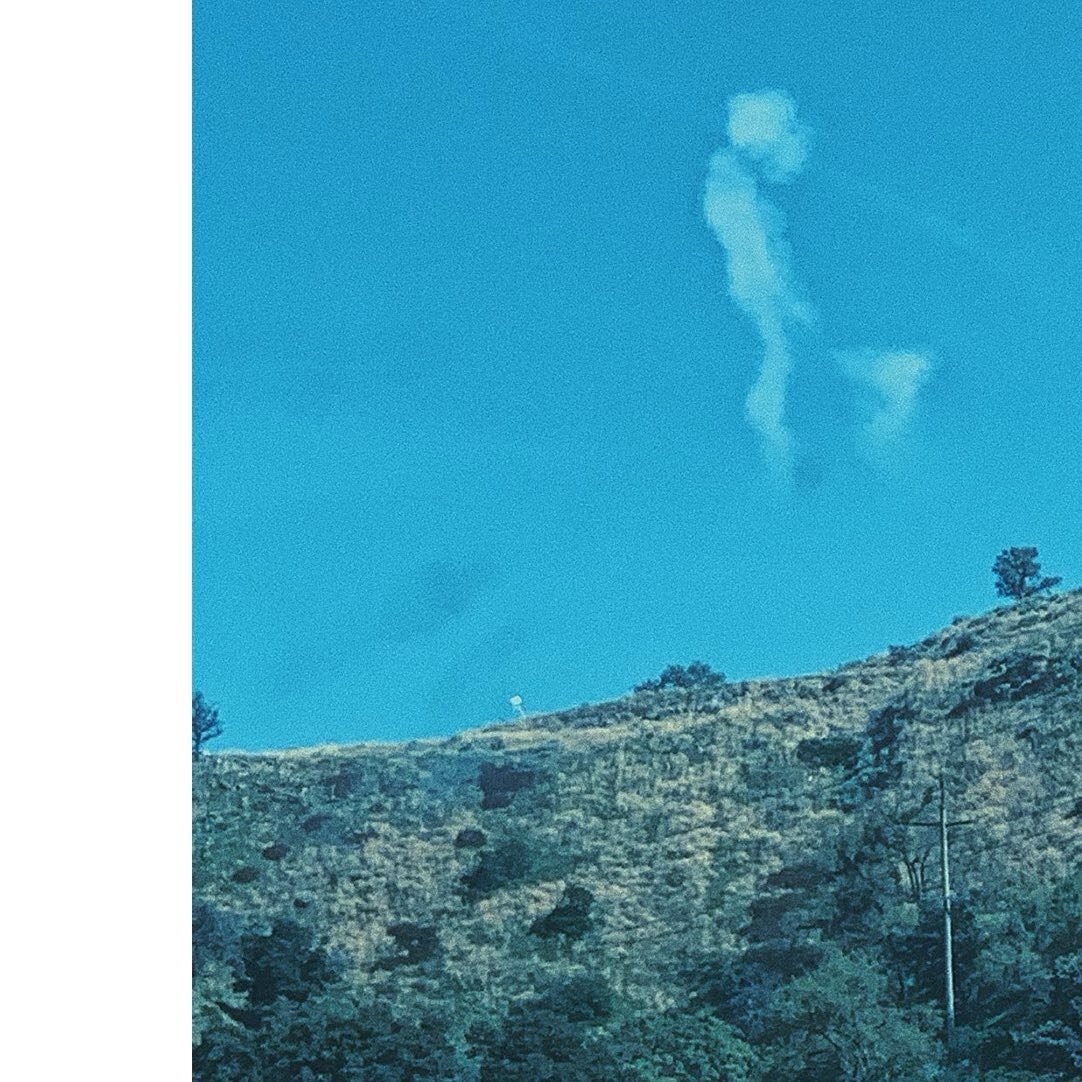 Shapes &amp; Clouds 
I just think it looks like some dude peeing in a toilet. I found it entertaining, I hope you do to 💙