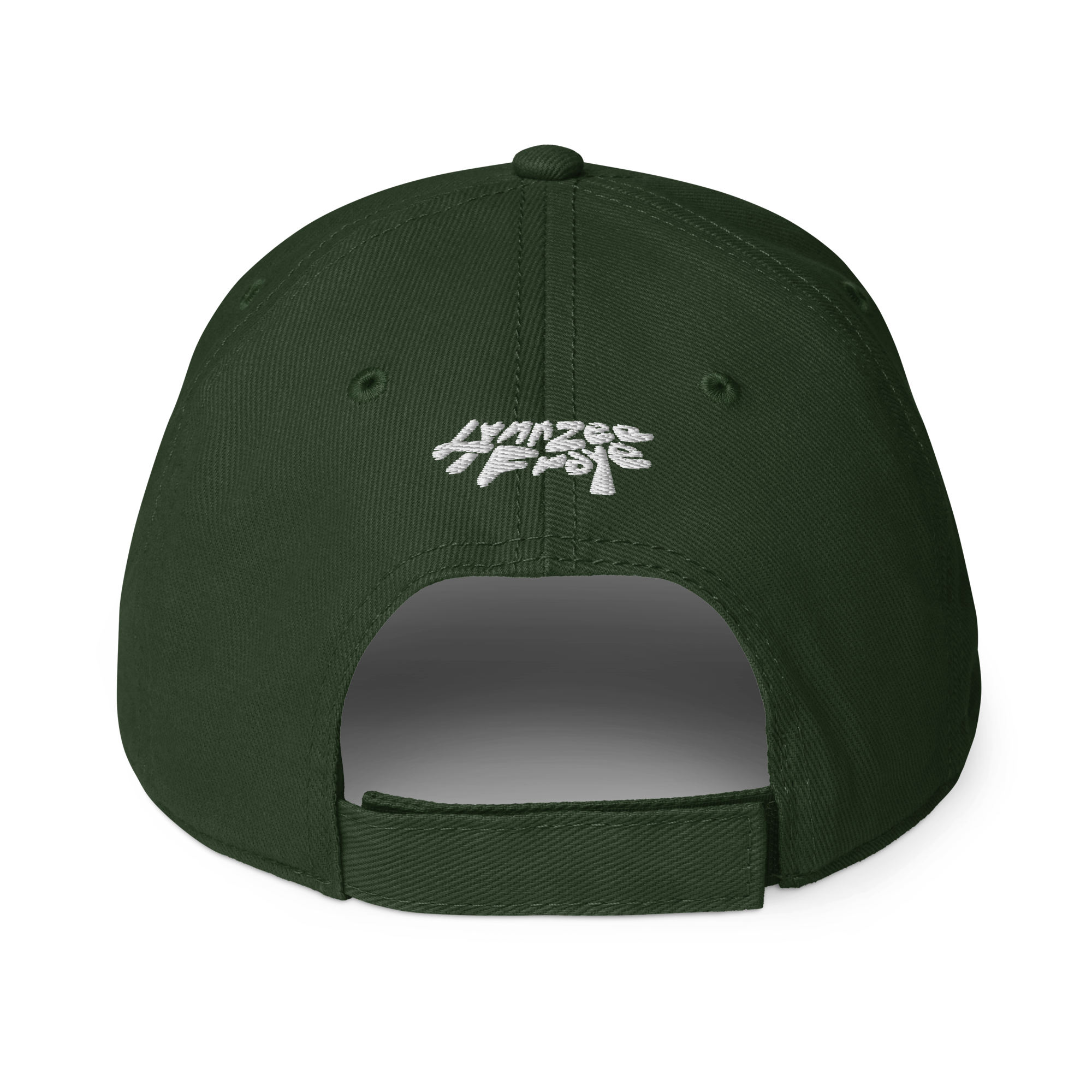 low-profile-baseball-cap-dark-green-back-69a8e4130a807.png