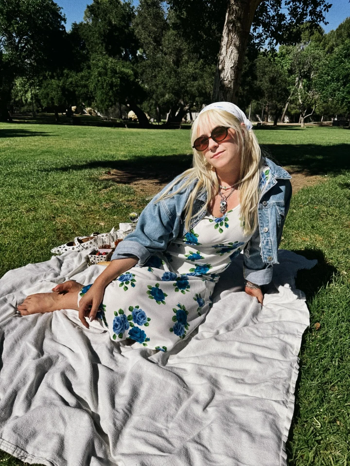 A beautiful day for a picnic 🧺 ☀️