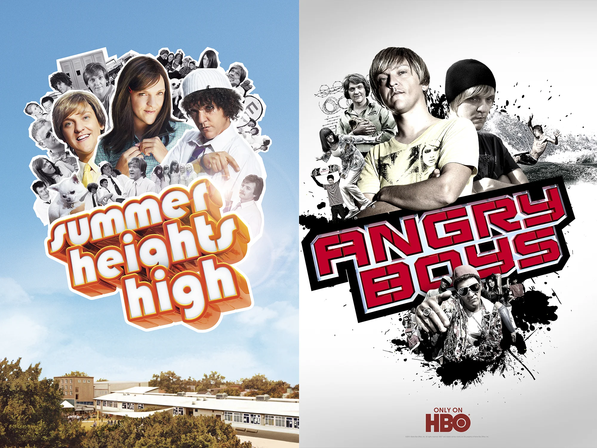 SUMMER HEIGHTS HIGH & ANGRY BOYS, HBO