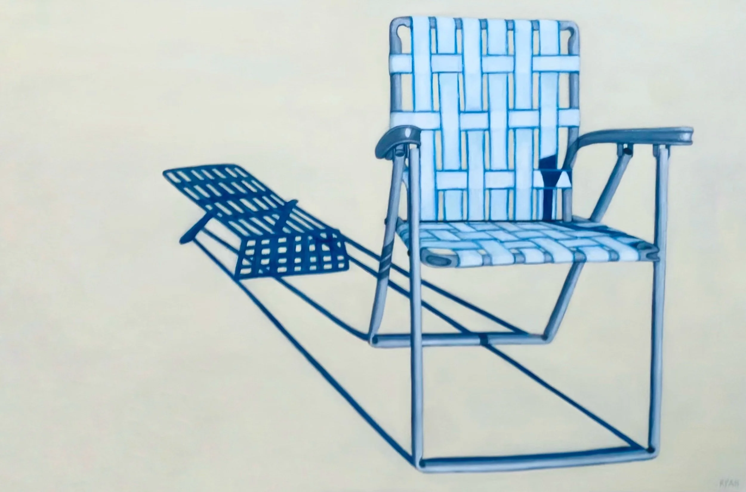 Beach Chair and Shadow