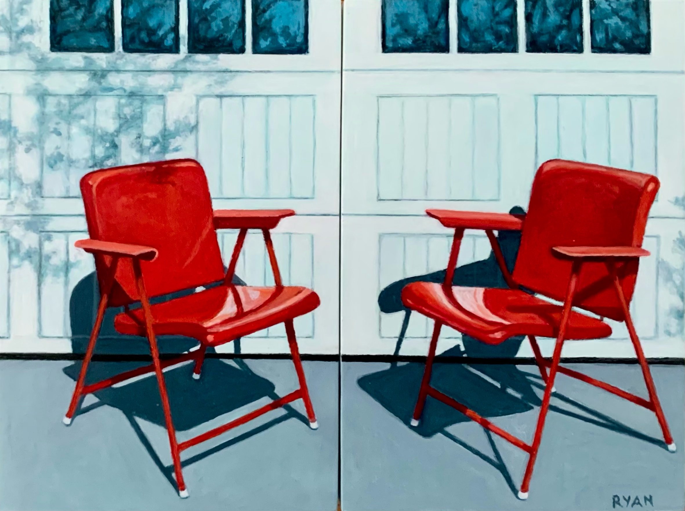 Two Red Chairs