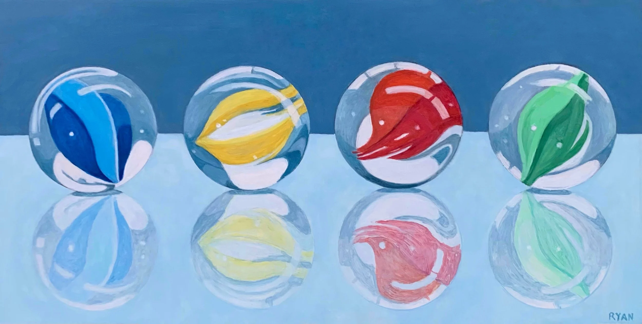 In a Row (sold)