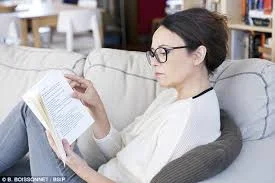 But what is she reading? All of my novels.