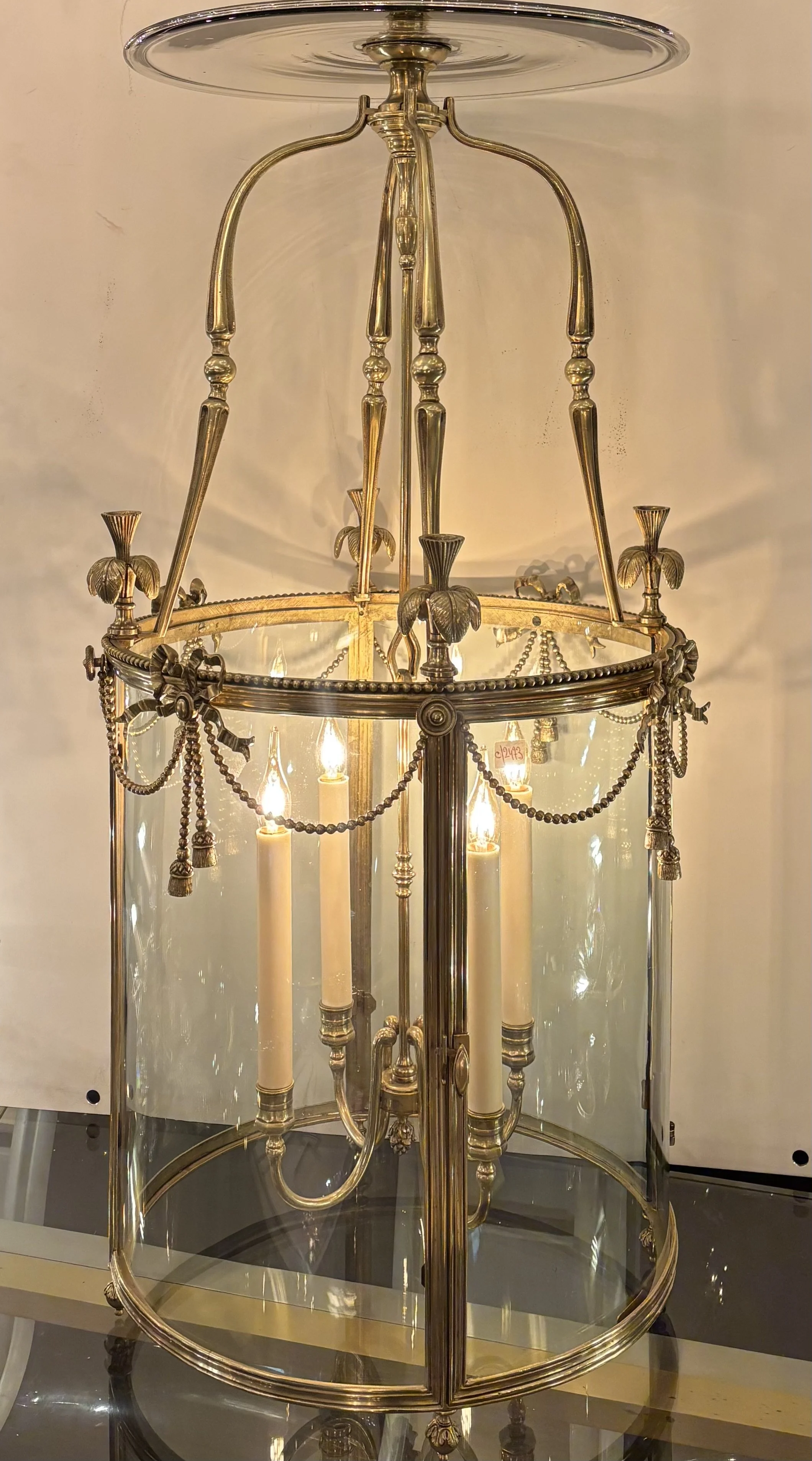 Circular door lantern Louis XVI style