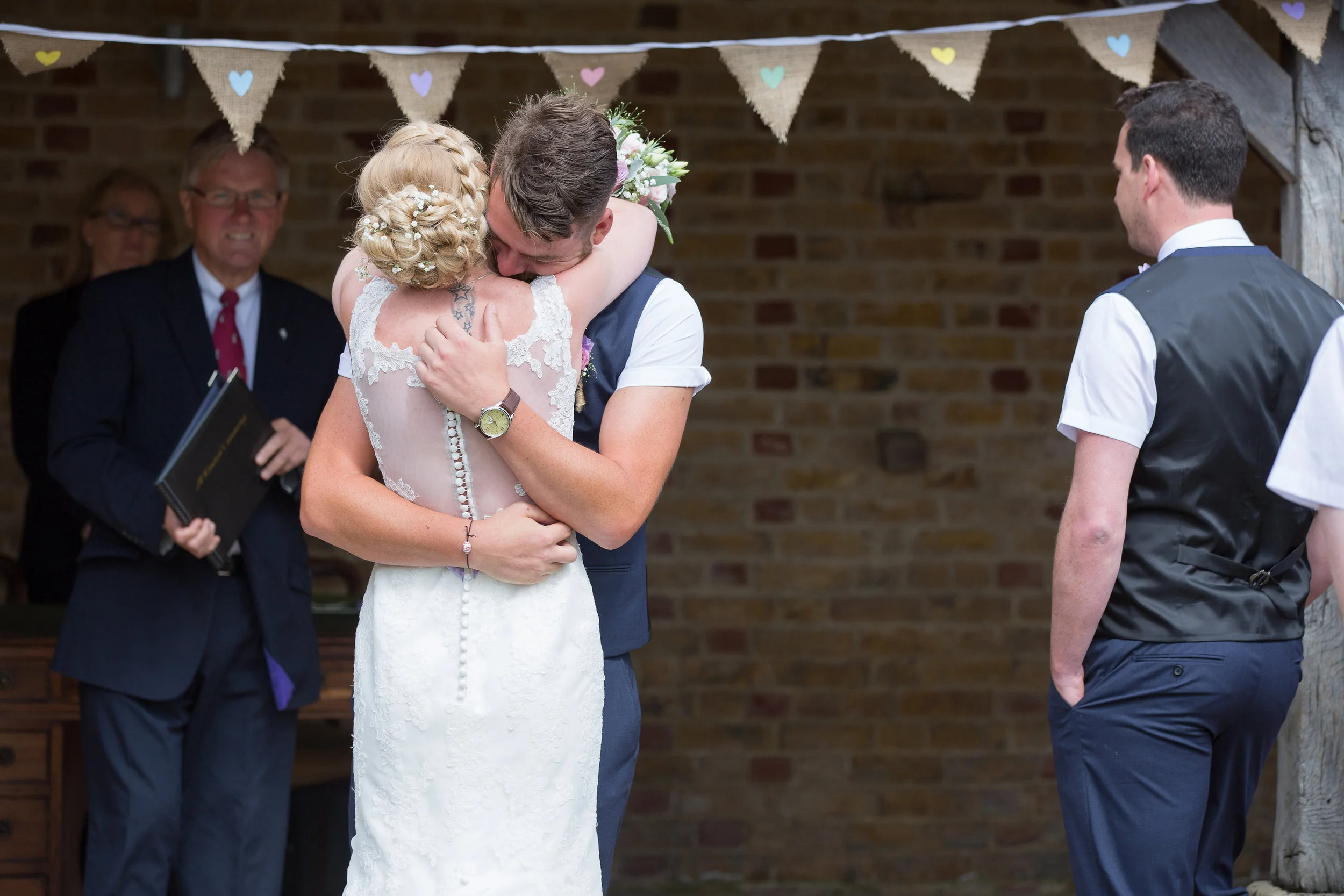 "We did it!" - The Night Yard - Kent Wedding Photographer