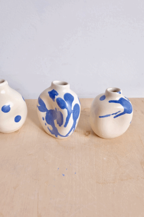 Squished Sandstone Vase