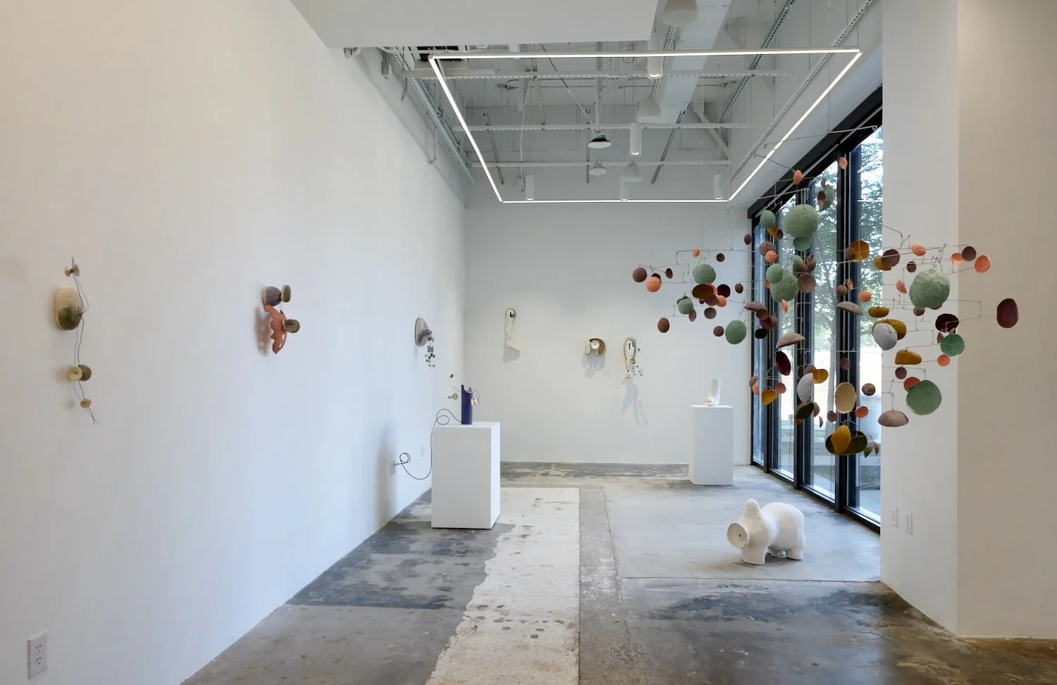 Somniloquy, installation view, Pollock Gallery, Southern Methodist University, Dallas, October 16-December 13, 2024