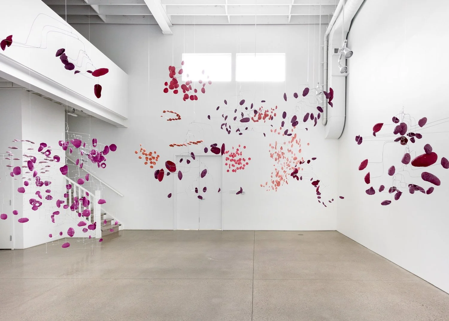 Mokumoku, installation view, Alison Milne Co., Toronto, September 16-November 4, 2023