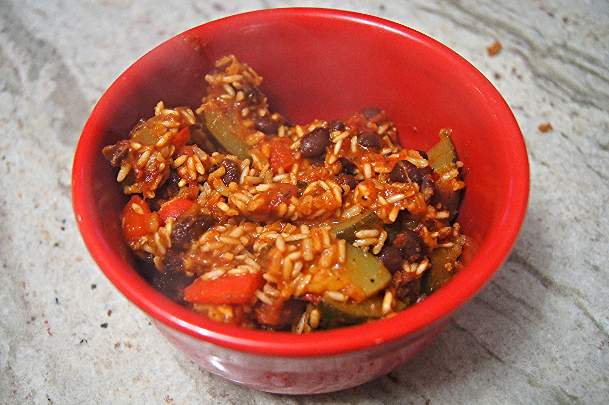 25 Minute Black Bean Zucchini Skillet
