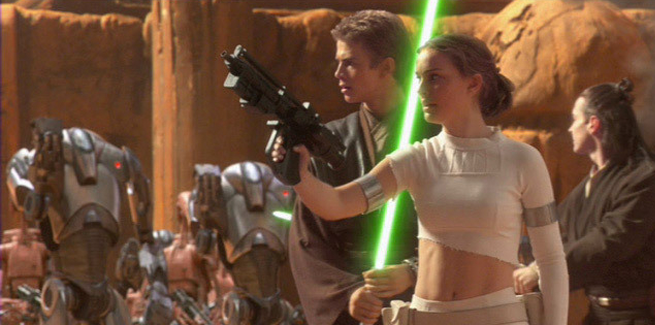 Ŝia nomo estas Padme Li ne estas kuraĝa