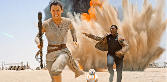Ŝia nomo estas Rey Lia nomo estas Finn