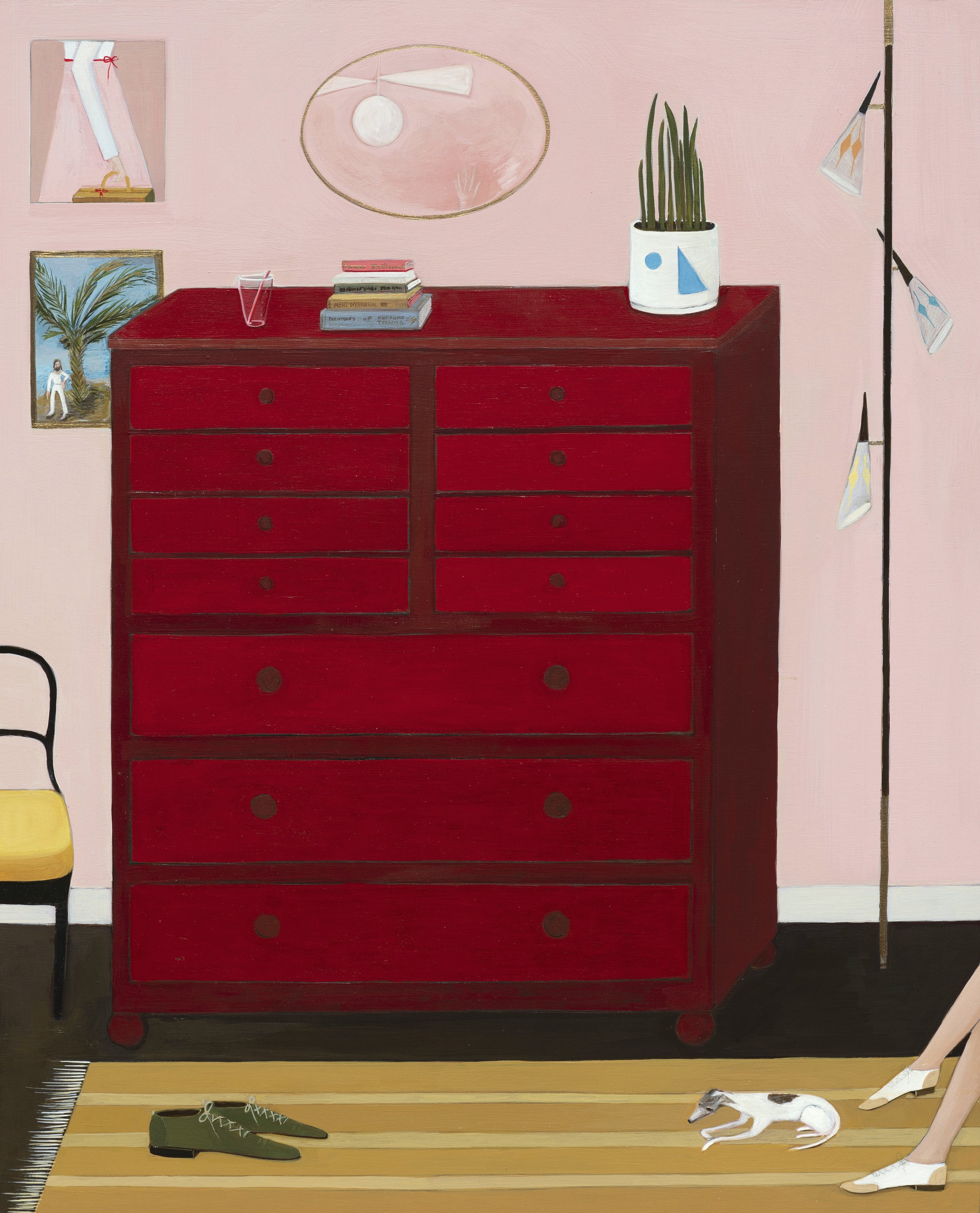 "The Red  Chest of Drawers"