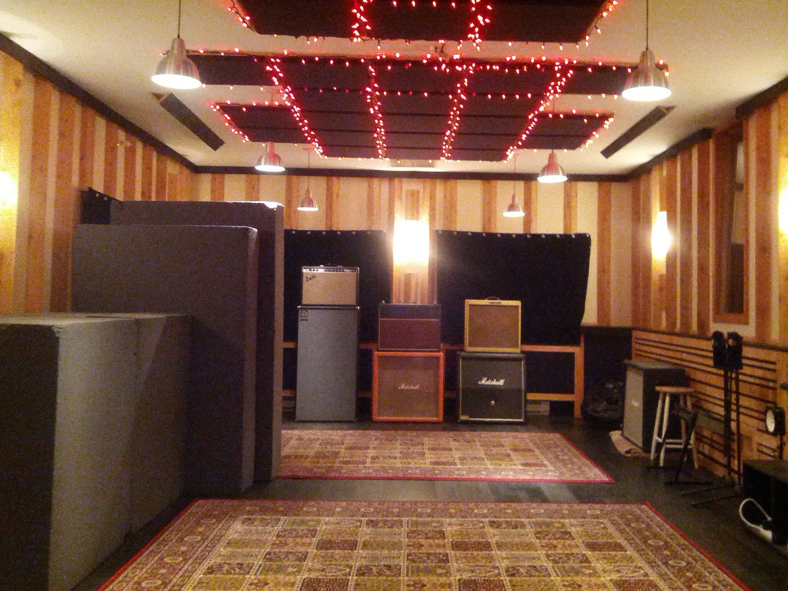 The live room of the Farm Studios, Gibsons, BC