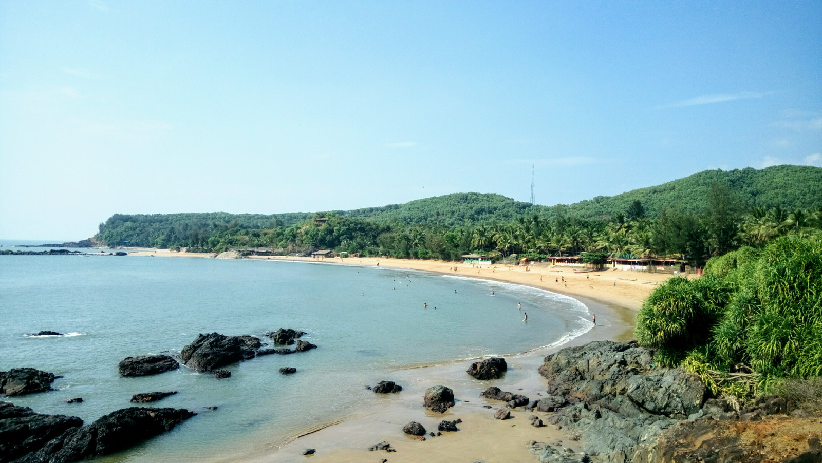 Om Beach, Gokarna, Karnataka, India