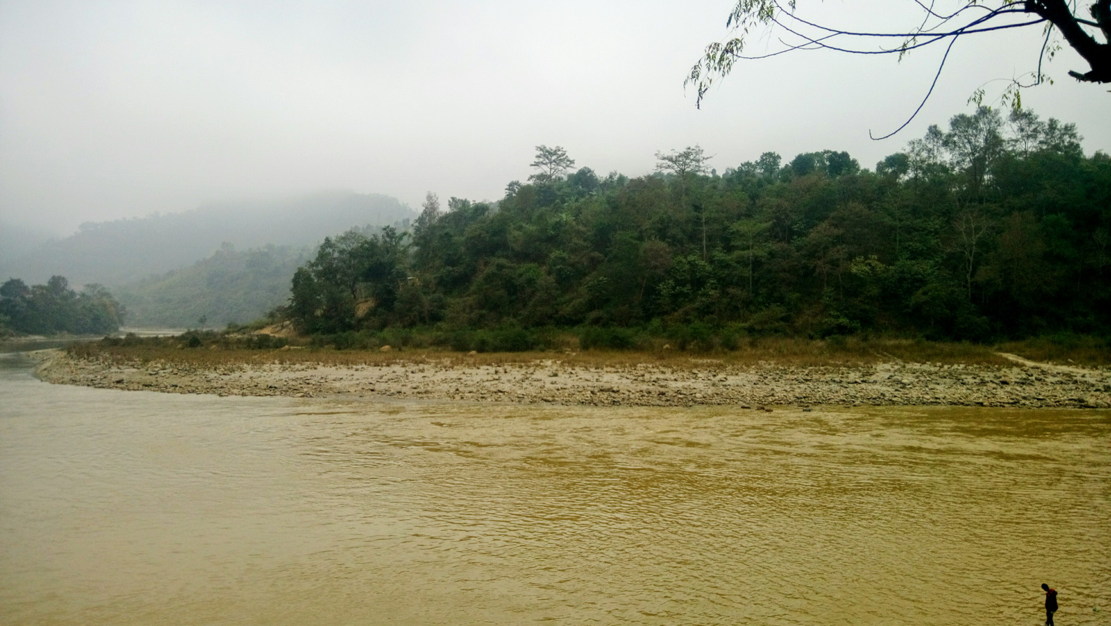 Trishuli River between Kathmandu and Pokhara, Nepal