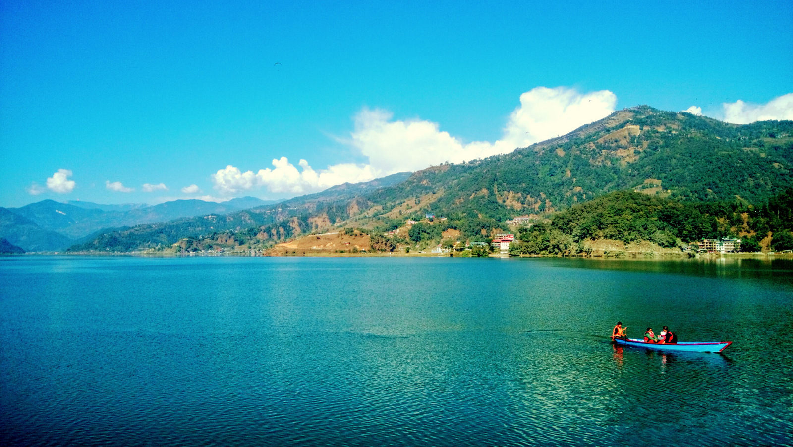 Phewa Lake, Pokhara, Nepal