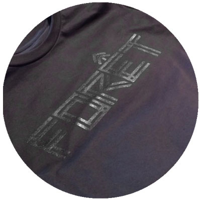 Black on Black For ultimate stealth.