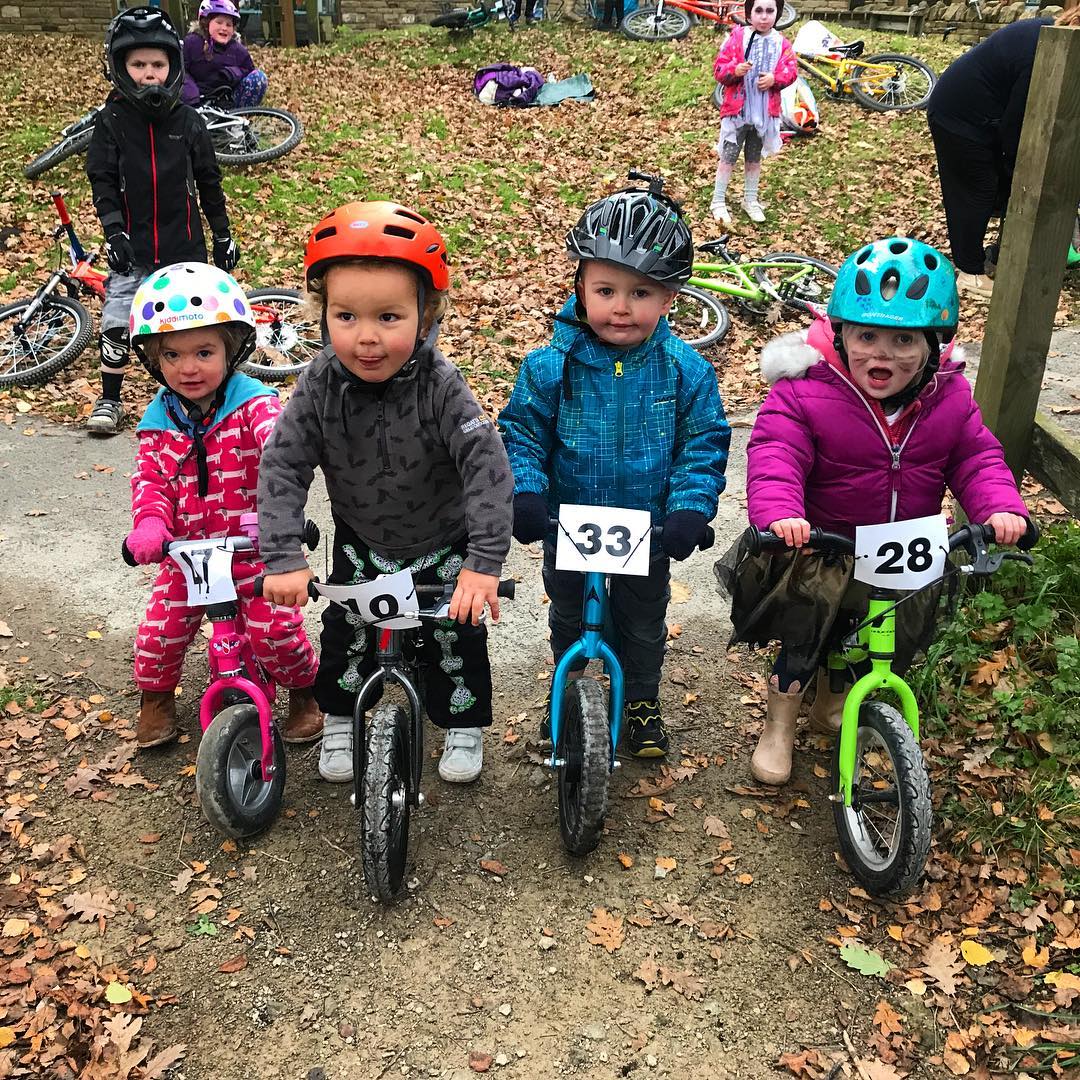 Sutton Bank Bikes - Kids Time Trial - Halloween special 