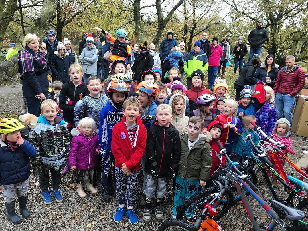 Sutton Bank Bikes - Kids Time Trial - Halloween special 