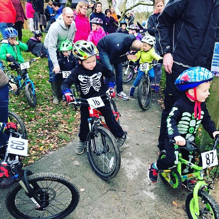 Sutton Bank Bikes - Kids Time Trial - Halloween special 