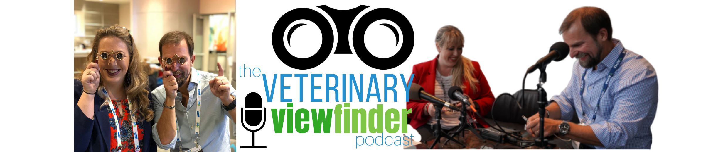 Veterinary Viewfinder Podcast Dr. Ernie Ward and Beckie Mossor, RVT