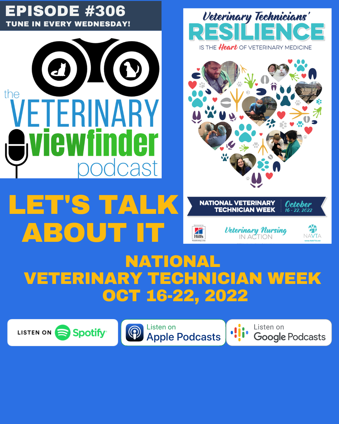 Let's Talk about National Veterinary Technician Week Oct 1622, 2022