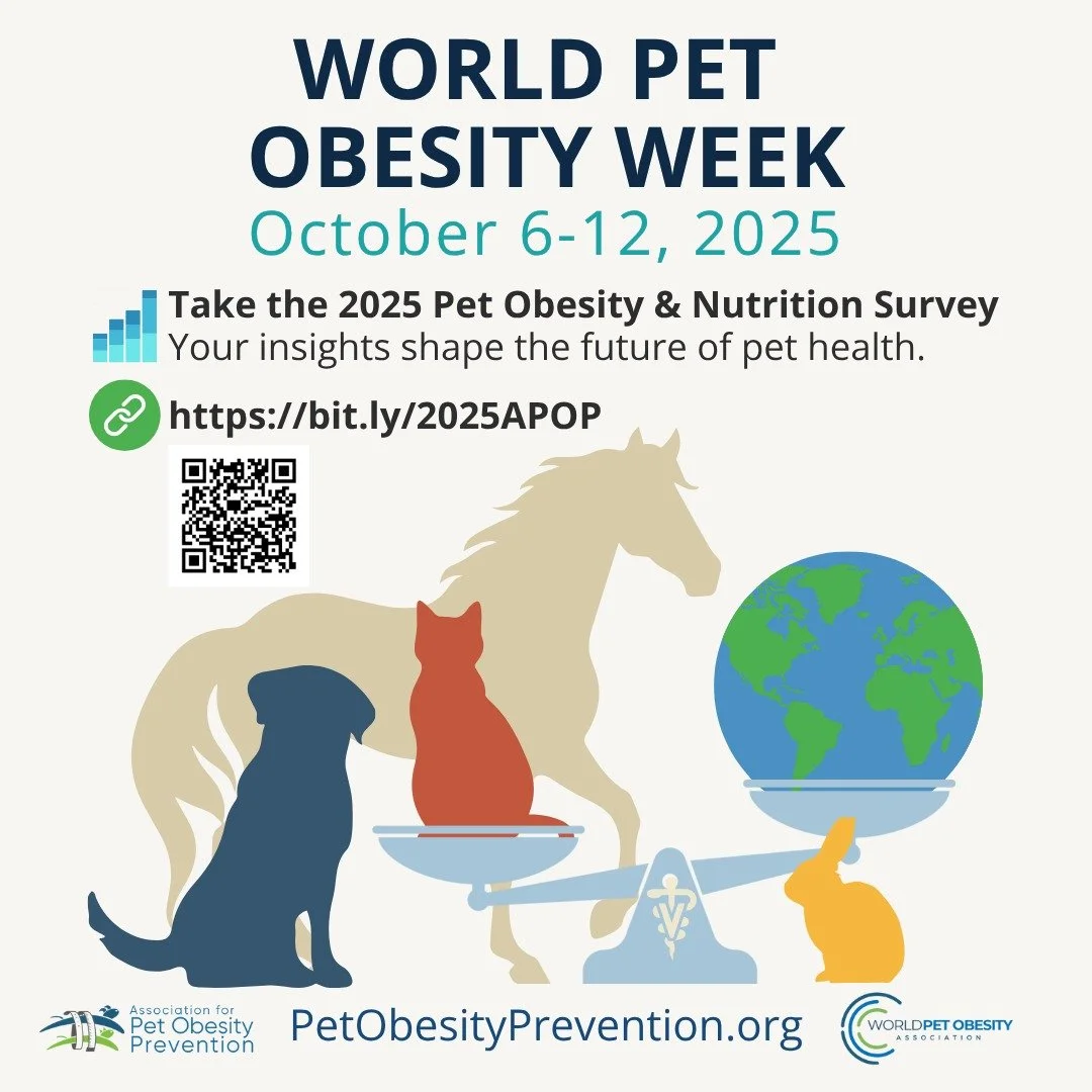 🌍 World Pet Obesity Week is coming up (October 6&ndash;12)!

It&rsquo;s a mission I&rsquo;ve been dedicated to for years&mdash;helping pets live longer, healthier lives through better nutrition and honest conversations about weight.

We just launche