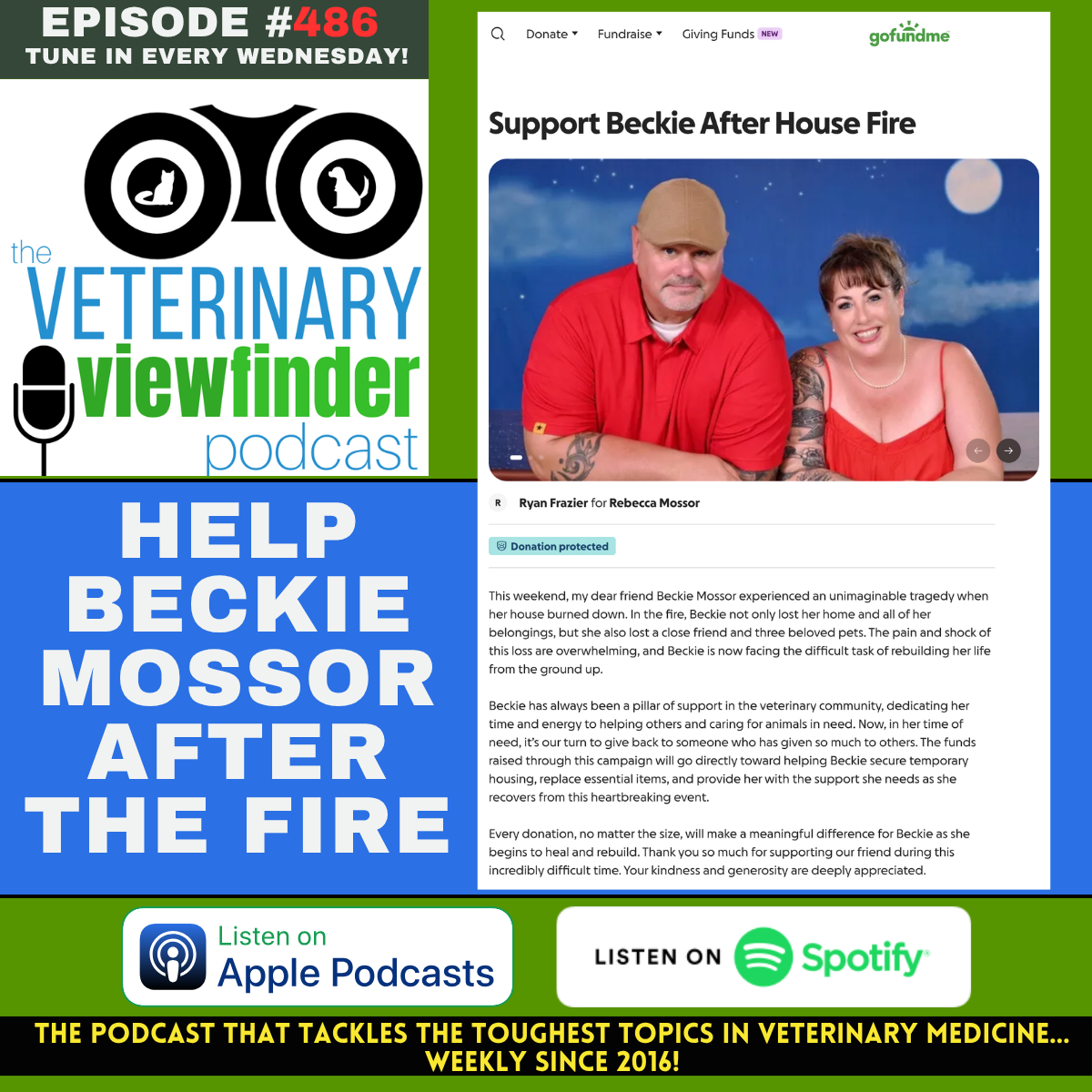Help Beckie Mossor After The Fire