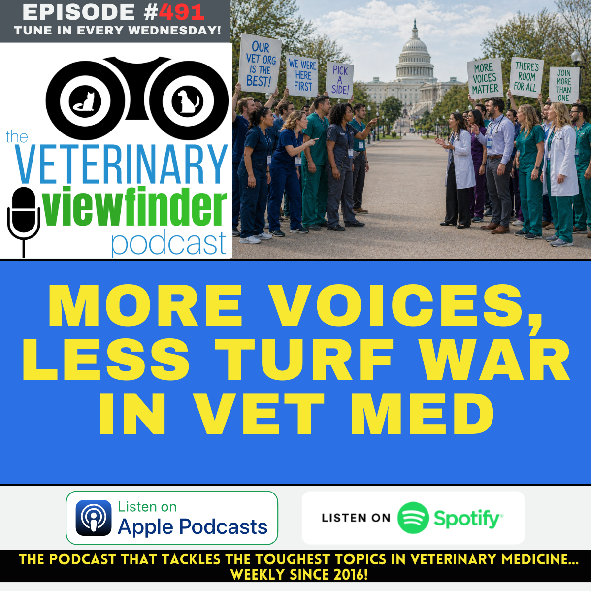 More Voices, Less Turf War in Vet Med