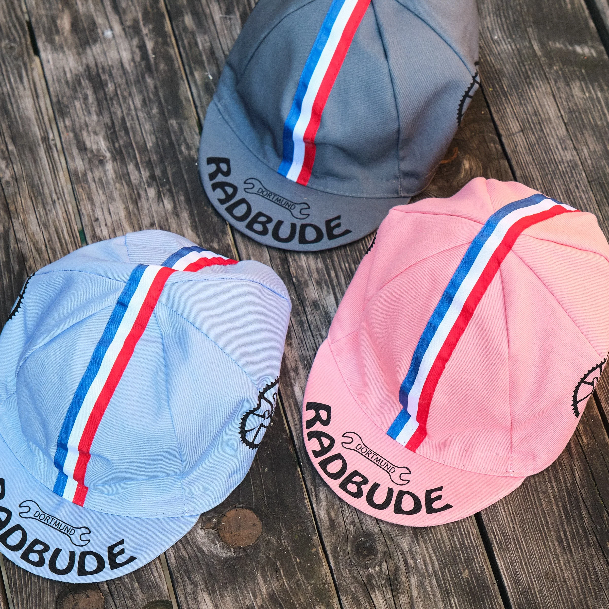 RADBUDE Cycling Caps - TRICOLORE