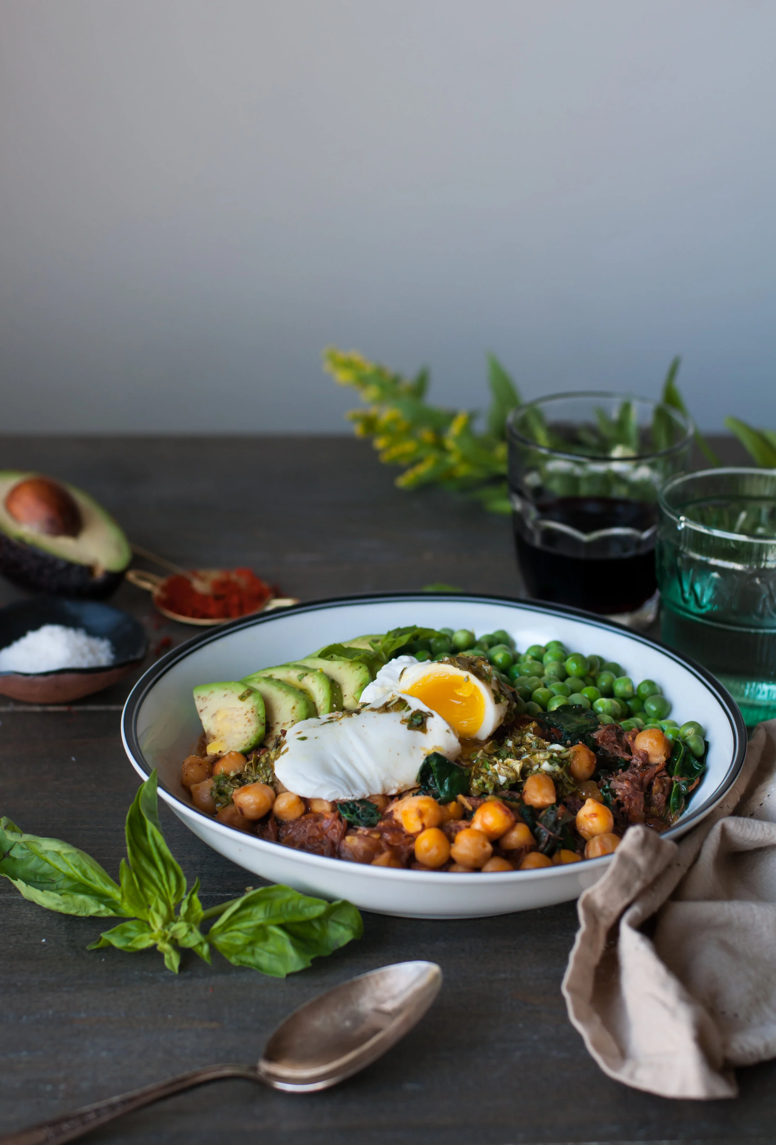 Braised Beef Cheeks, Chickpeas, Kale + Lemon Basil Gremolata { gluten ...