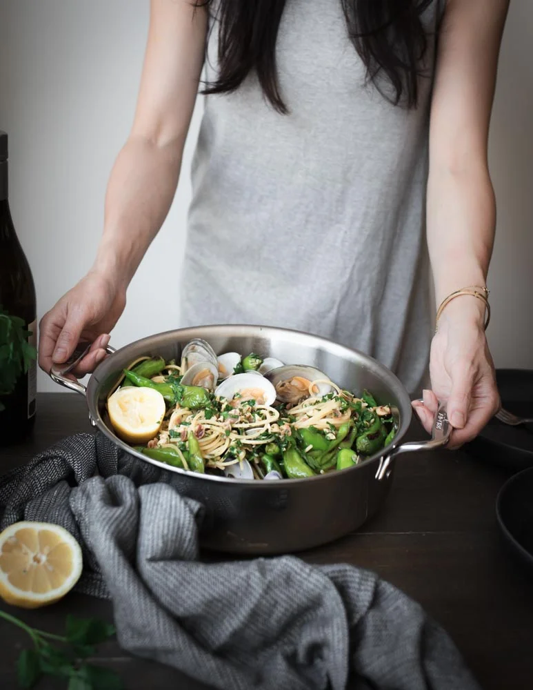 spaghetti with clams and shishito peppers All Clad-4520-2.jpg