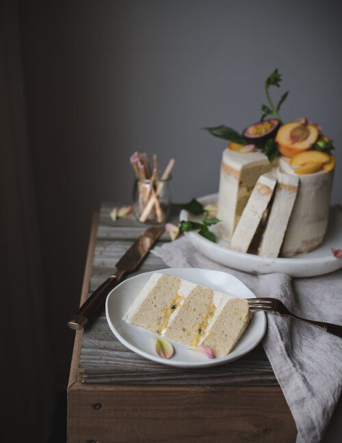 Peach Passionfruit Curd Vanilla Layer Cake-8024.jpg