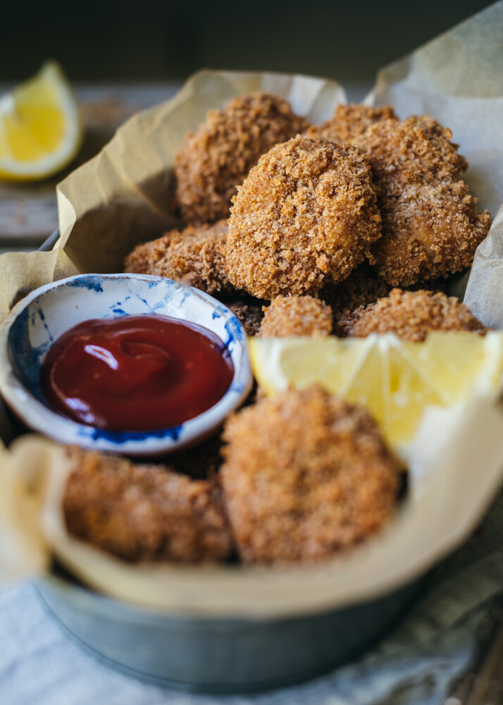 Proper chicken nuggets