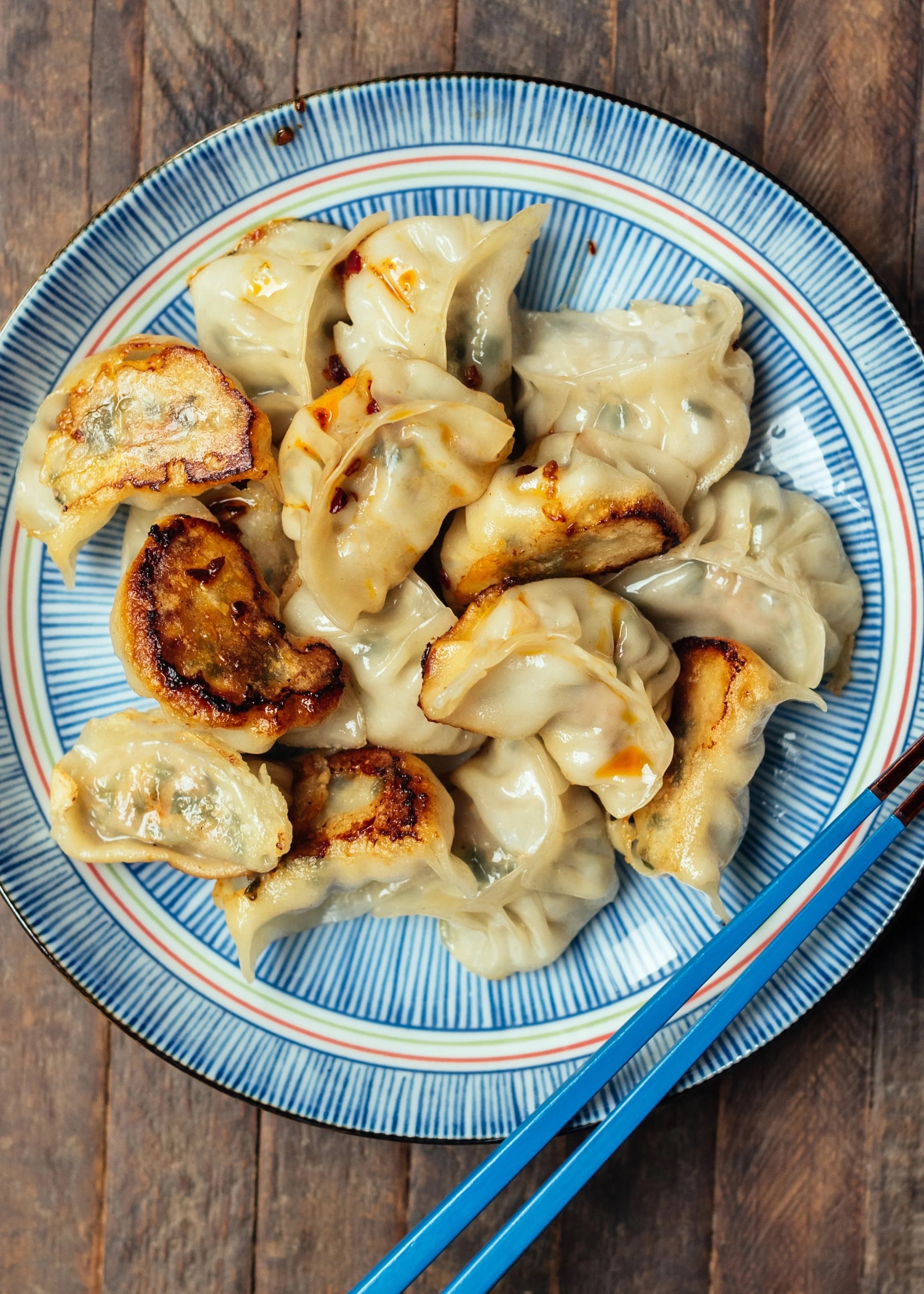 Chinese Chives &amp; Pork Dumplings